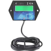Backlight Hour Meter Tachometer Maintenance Reminder User Replace Battery Shutdown for Lawn Mower