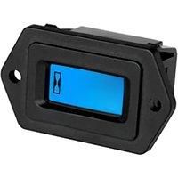 Digital LCD Hour Meter with Backlight for DC 9V-65V Maintenance Hours Gauge Compatible with Lawn