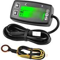 Digital Tach Hour Meter,Small Engine Temperature Gauge,Backlit Tachometers for Motorcycle Lawn