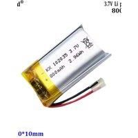 3.7V polymer lithium battery 102035 800mAh For Bluetooth beauty device point-reading pen dashcam batteries