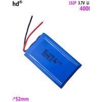 3.7V Polymer battery pack 1S2P 103450 4000mAh For Lamp hand warmer smart wearable Bluetooth audio recorder battery