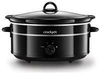 Crock-Pot Slow Cooker | Removable Easy-Clean Ceramic Bowl | 6.5 L (8+ People) | Black | 300 W [SCV655B]