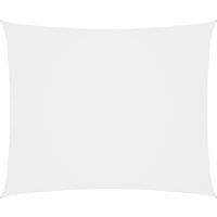 Sunshade Sail Oxford Fabric Rectangular 5x7 m White