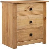 Bedside Cabinet 46x40x57 cm Pinewood Panama Range