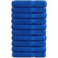 Premium Sauna Towels SOLUND 10pcs Blue 80x200cm 600gsm