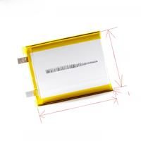 1-12pcs 105568 3.7V 5000MAH Polymer Lithium LiPo Battery For GPS DVD E-book tablet pc laptop power bank video game