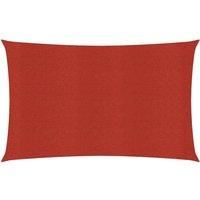 Sunshade Sail 160 g/m Red 2x4 m HDPE