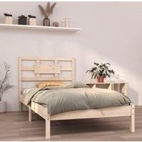 Bed Frame Solid Wood 90x200 cm