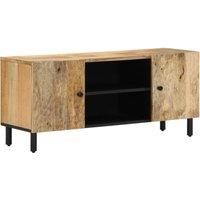 TV Cabinet 105x33x46 cm Solid Wood Mango