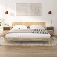 Bedside Cabinets 2 pcs Sonoma Oak 40x35x47 cm