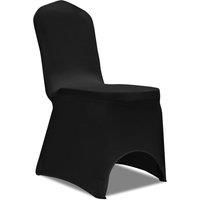 100 pcs Stretch Chair Covers Black