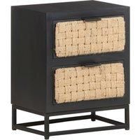 Bedside Cabinet 40x30x50 cm Solid Mango Wood
