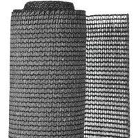 Nature Garden Sight Break Fencing PE 1x3m Anthracite