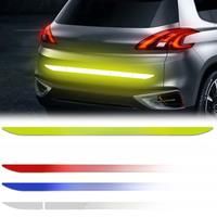 90cm Car Decal Safety Warning Reflector Tape Sticker Rear Trunk Anti Collision Warn Reflective Tape Auto Exterior Accessories