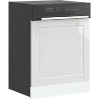 Dishwasher Panel Porto High Gloss White 60x1.5x67 cm Engineered Wood