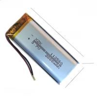 1-10pcs 3.7V 2000mAh 112560 Polymer Li Lipo Battery For E-Book Power Bank Monitor Video Player Plate