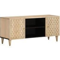 TV Cabinet 105x33x46 cm Solid Wood Mango