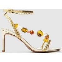 Schuh Suzette Bead Sandals - Gold