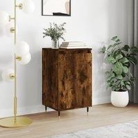 Sideboard Smoked Oak 40x35x70 cm Engineered Wood