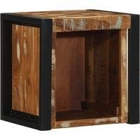 Bedside Cabinet Multicolour 40x35x40 cm Solid Wood Reclaimed