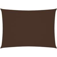 Sunshade Sail Oxford Fabric Rectangular 3.5x5 m Brown