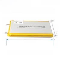 3.7V Li Polymer Battery 10000mAh 110*65*11mm Soft package battery For Power Bank Bluetooth Speakers Tablet DVD battery 1165110