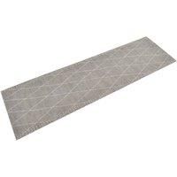 Kitchen Rug Washable Rhombus 45x150 cm Velvet