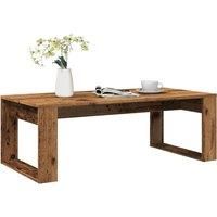 Coffee Table Old Wood 102x50x35 cm Engineered Wood