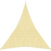 Sunshade Sail 160 g/m Beige 5x6x6 m HDPE