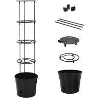 Tomato Grower Anthracite 29.5x115 cm Polypropylene