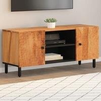 TV Cabinet 105x33x46 cm Solid Wood Acacia