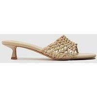 Schuh Sorin Woven Mules - Natural