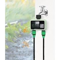 Eshico HCT-326 Super Timing 2-Outlet Water Timer Precisely Watering Up Outdoor Automatic Irrigation Fully Adjustable Program