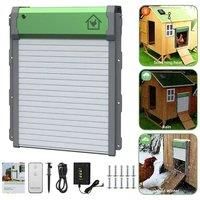 12 Innovative Solar Automatic Chicken Coop Door with Weatherproof Design for Happy Hens and Roosters
