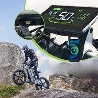 H6C Bicycle Computer Large Screen Led Cycling Computer Odometer Accurate Waterproof Bicycle