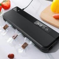 2025 New Food Vacuum Sealer Machine Dry and Moist Food Modes 60KPA Automatic for Food Preservation