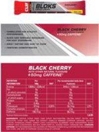 Clif Bloks Energy Chews, Black Cherry