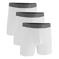 Under Armour Mens Cotton 6Baby Pack White L