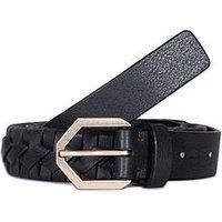 Allsaints 25Mm Woven Belt - Black