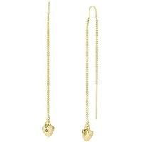 Allsaints Heart Linear Earrings