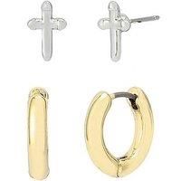 Allsaints Cross Earring Set