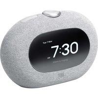 JBL Horizon 3, Digital DAB+/FM Radio Alarm Clock with Bluetooth, Sunrise Effect Alarm, USB-C Charging, Battery & Mains, Pro Sound, Compatible with ONE App, Grey