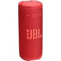 JBL Grip, Compact Bluetooth Speaker, JBL Pro Sound with AI Sound Boost, IP68 Waterproof/Dustproof, Ambient Light, Up to 14H Playtime, Auracast Multi-Speaker Connection, JBL Portable App, Red
