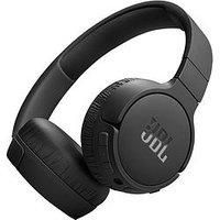 JBL Tune 530 BT Wireless On-Ear Headphones with JBL Pure Bass Sound, Bluetooth 6.0, Foldable Design and 76-Hour Battery Life, Google Fast Pair/Microsoft Swift Pair, White