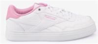 Reebok Women/'s Court Advance Bold Sneaker, FTWWHT/JASPNK/ASHLIL, 6 UK