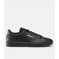 Reebok Women/'s Court Clean Sneaker, Black/SILVMT/Black, 6 UK