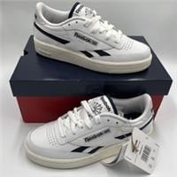 Reebok Club C Revenge Size UK 2.5 white & blue boys unisex BNIB european 34