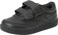 Reebok Unisex Baby Club C 2V 2.0 Sneaker, CBLACK/CBLACK/PUGRY5, 3.5 UK Child