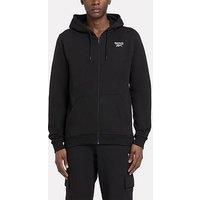 Reebok Men/'s Id-Small Logo T-Shirt, Black, L