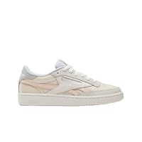 Reebok Women/'s Club C Revenge Tennis Shoes, Tapioca/WASHEDCLAY/Moon, 3 UK